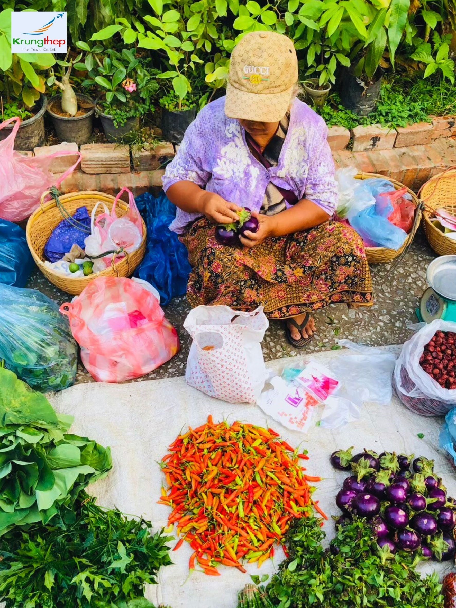 ตลาดเช้าหลวงพระบาง